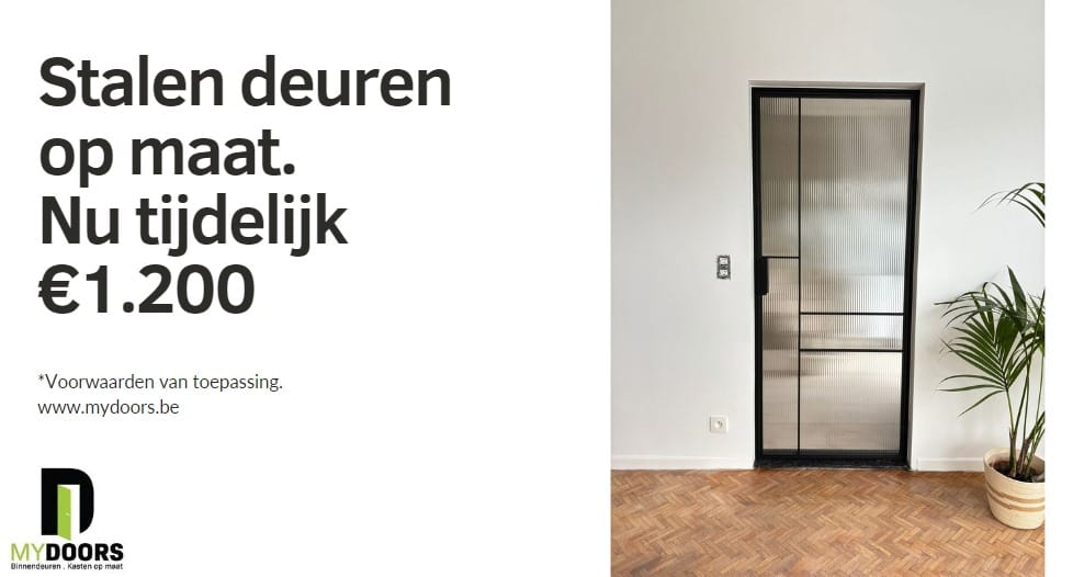 Promo: stalen deuren op maat